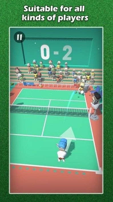 自由挥动网球游戏(flicks tennis free)