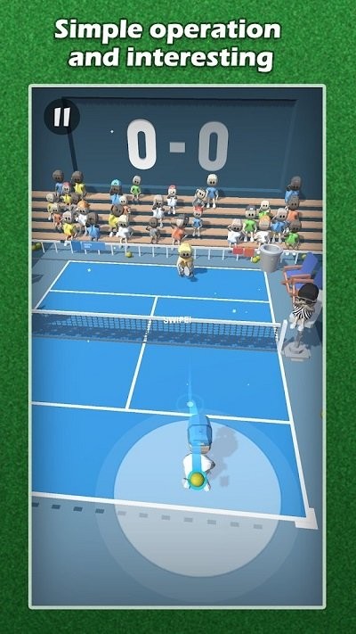 轻弹网球游戏(flicks tennis free)