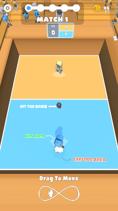 网球炸弹勇者手机版(tennis warriors)