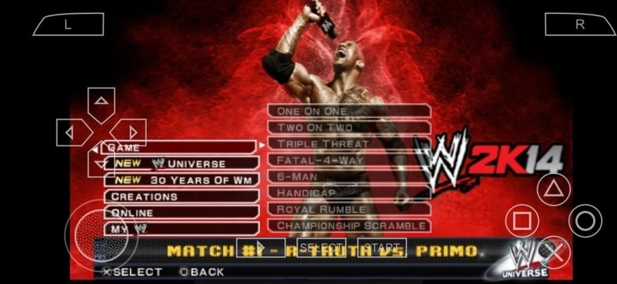 wwe2k14手机版