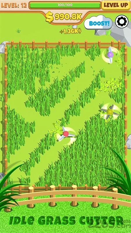 闲置割草机破解版