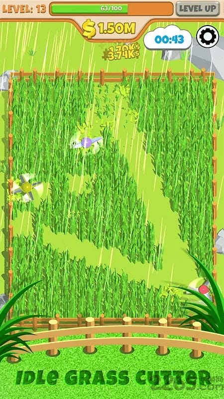 闲置割草机破解版