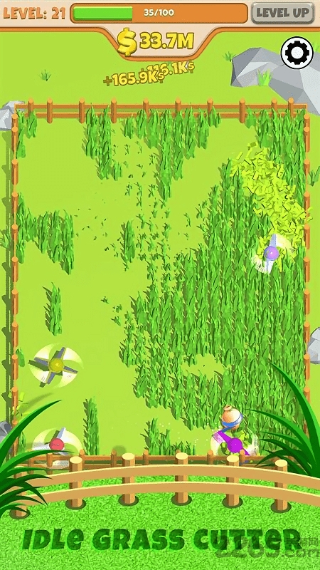 闲置割草机破解版