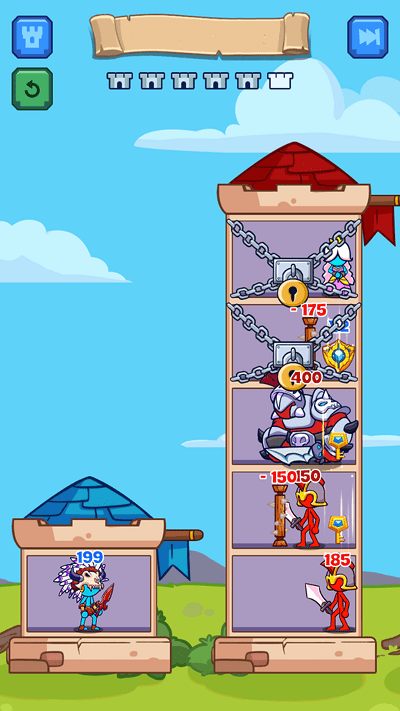 火柴人塔战游戏