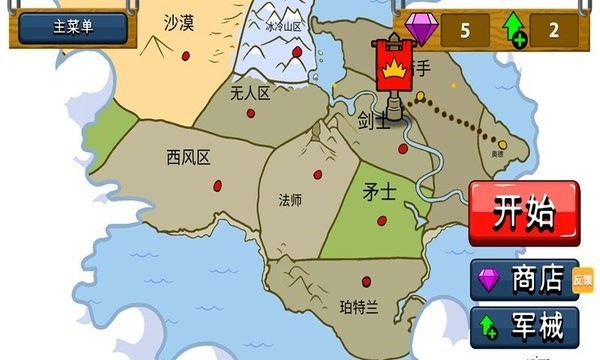 小人对抗战争游戏