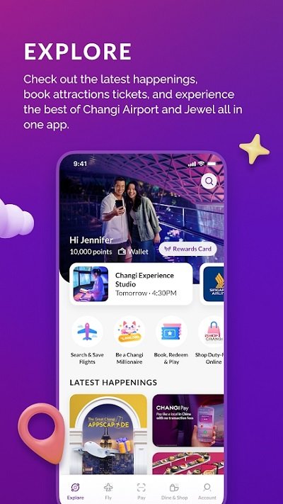 樟宜机场客户端