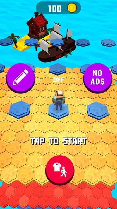 像素人不跌倒游戏