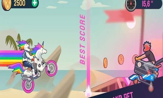 疯狂的后轮游戏