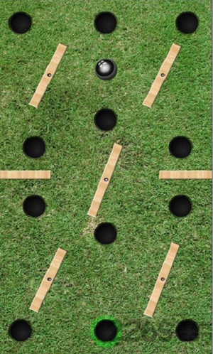复杂迷宫滚球手机游戏