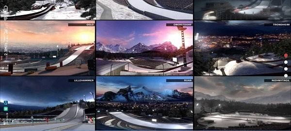 超级高台滑雪游戏