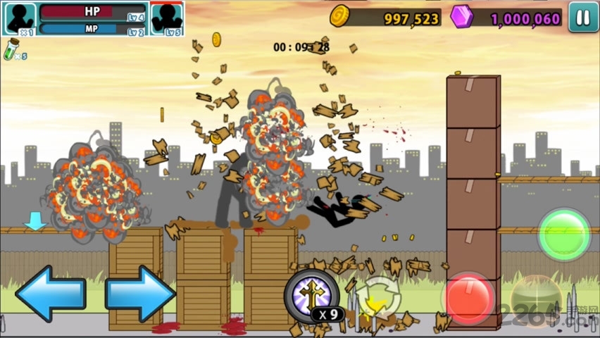 愤怒的火柴人5修改版