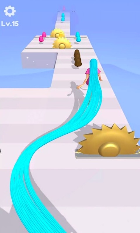 女孩向前冲小游戏