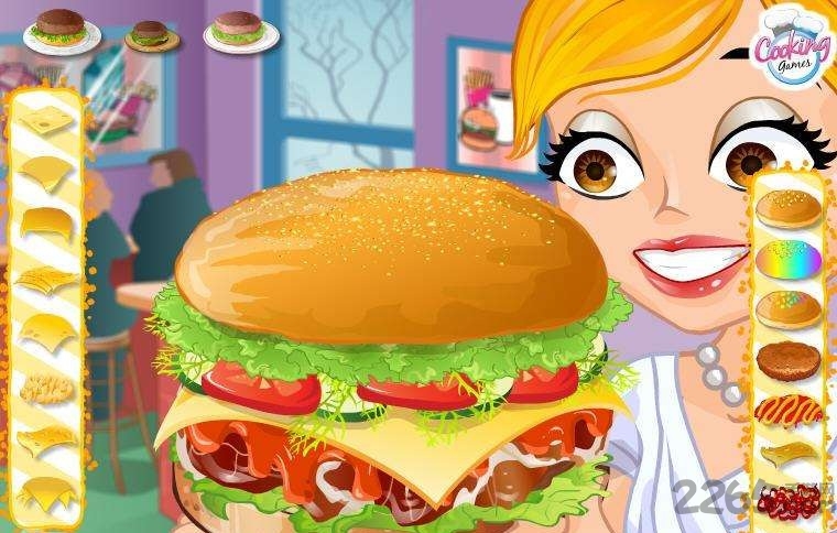 美味汉堡游戏