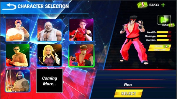 怒之街霸铁拳手机游戏