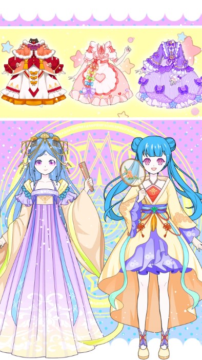 魔法公主换装日记游戏