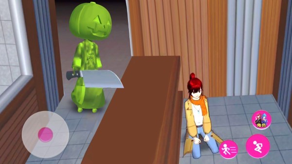 樱花女孩大战吸血鬼游戏